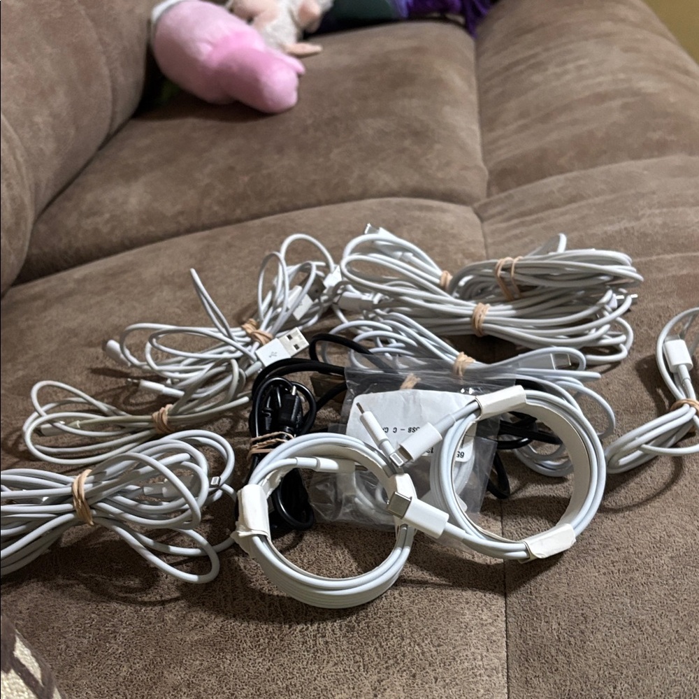Universal White USB Charger Cables, you will never run out!